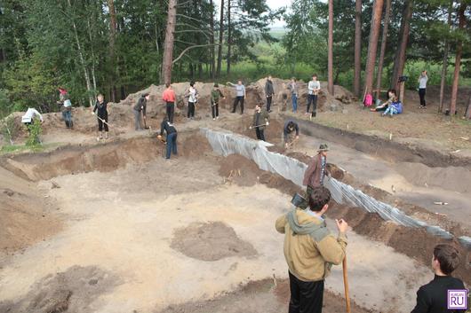 Древнее погребение в Звериноголовском районе Курганской области (Фото предоставлено пресс-службой АО «Атомредметзолото»)